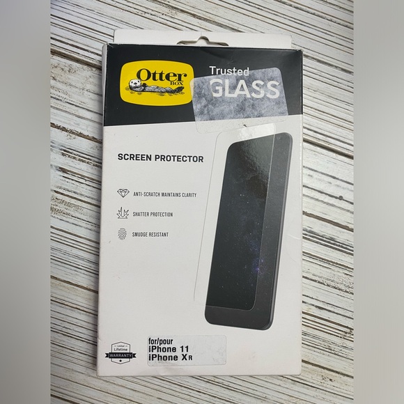 OtterBox Apple iPhone 11/XR Trusted Glass Screen Protector Otter Box - Picture 1 of 2